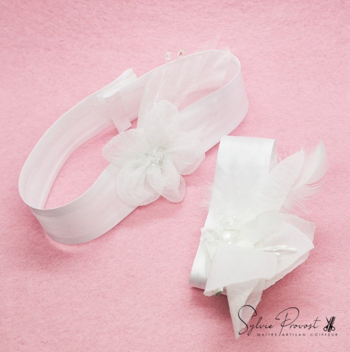 Tour de cou et de poignet assortis